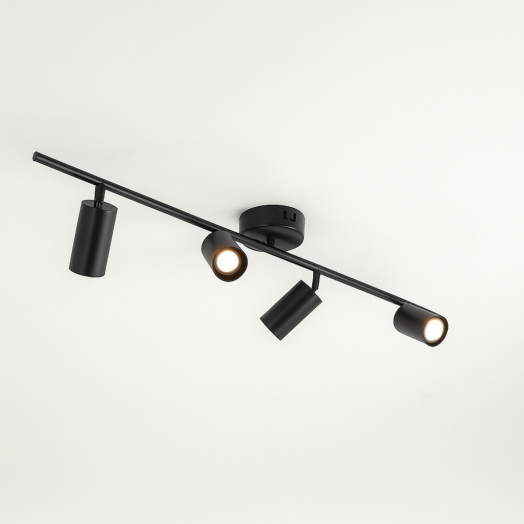 Contemporary Aluminium LED Ceiling Spotlight Bar Light | Solvane