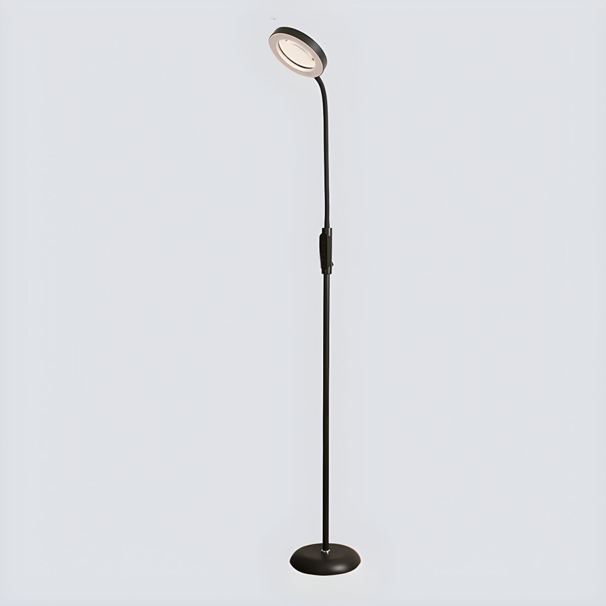 Contemporary LED Floor Lamp With Adjustable Metal Form | Lorvane