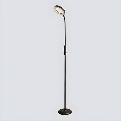 Contemporary LED Floor Lamp With Adjustable Metal Form | Lorvane