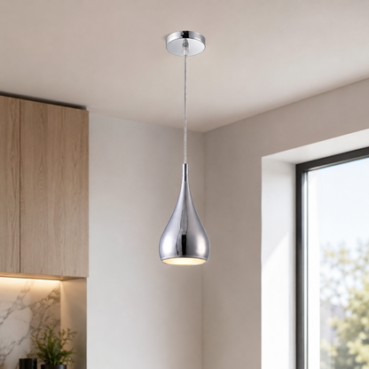 Contemporary LED Pendant Light with Adjustable E27 Cord | Zyvarel