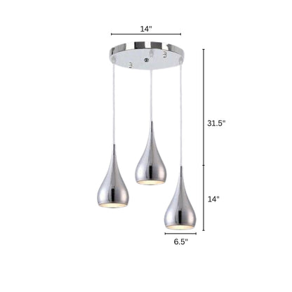 Contemporary LED Pendant Light with Adjustable E27 Cord | Zyvarel
