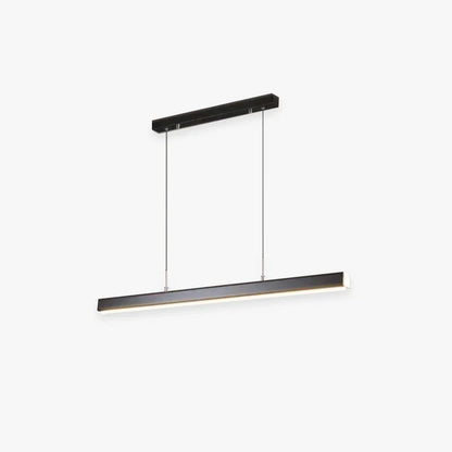 Contemporary Linear LED Pendant Light Modern Metal Form | Zorvian