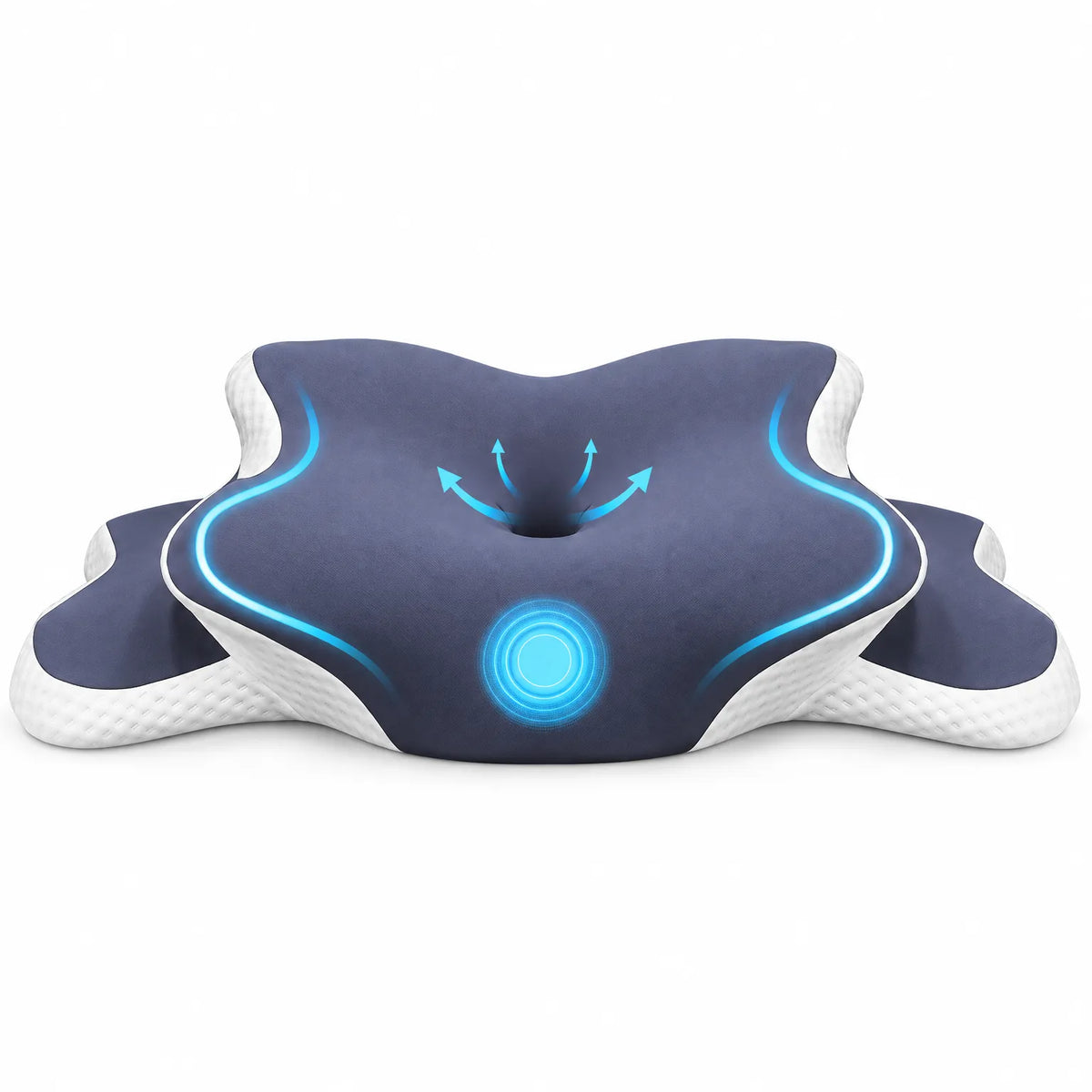 Contoured Cervical Head Rest Pillow
