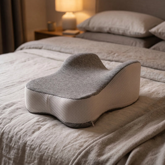 Contoured Side Sleeper Knee Wedge Pillow