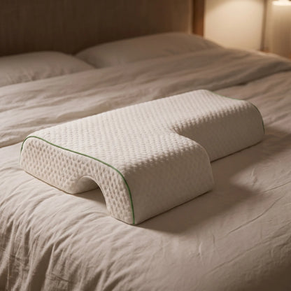 Contoured Tunnel Neck Wedge Pillow