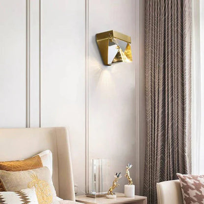 Crystal Diamond Outdoor Metal Wall Light Design | Dorani