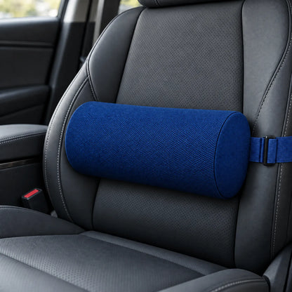 Cylindrical Memory Foam Lumbar Pillow