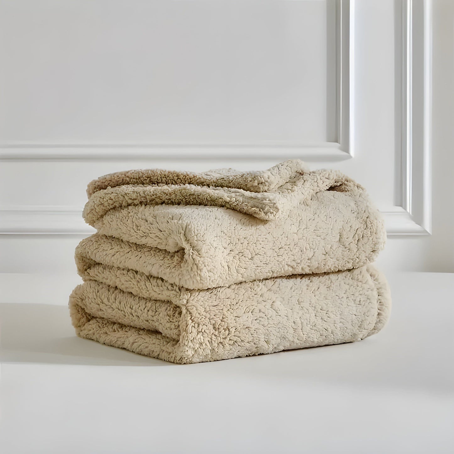 DoubleCozy | Double-Sided Sherpa Fleece Blanket 3