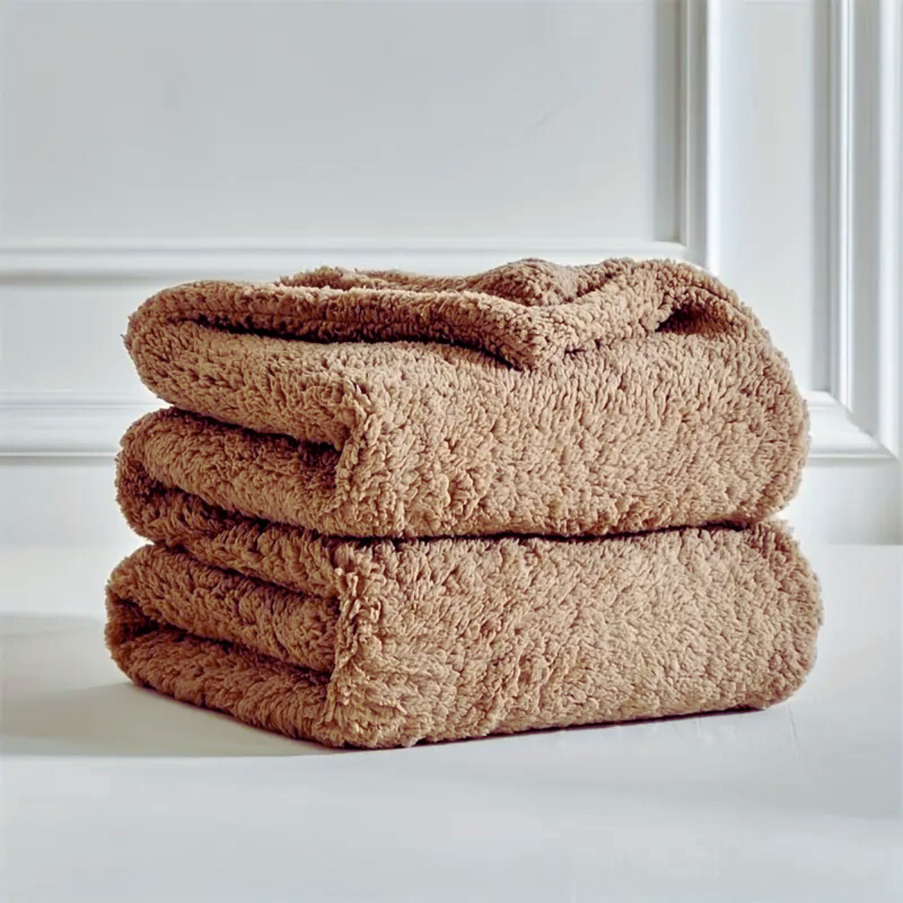 DoubleCozy | Double-Sided Sherpa Fleece Blanket 8