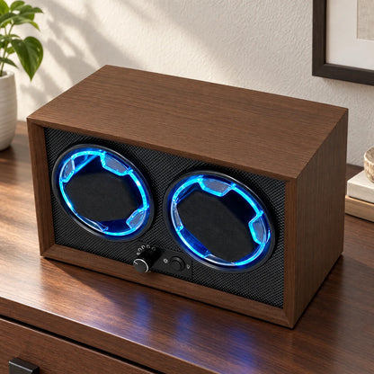 Dual Automatic Watch Winder Box