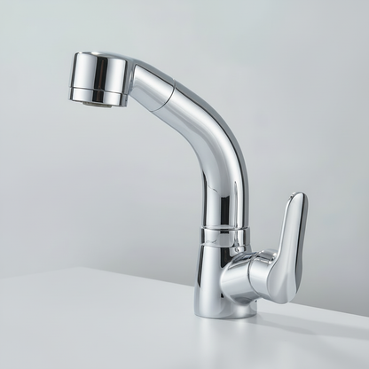 Elegant Extendable Washbasin Tap | Bathroom Faucet