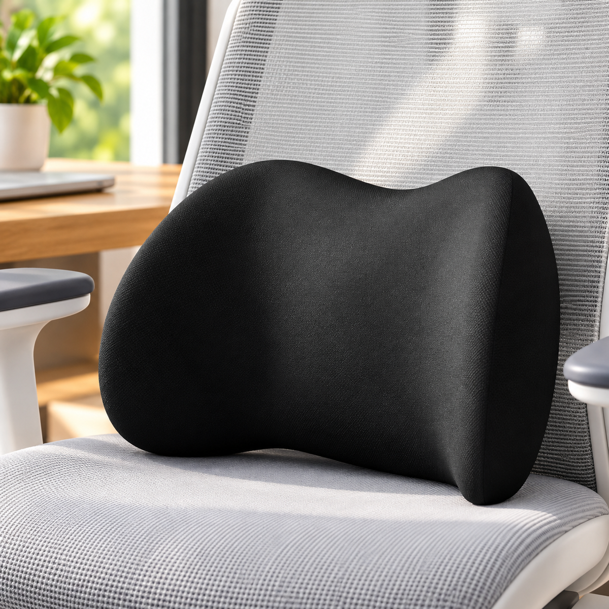 Ergonomic Memory Foam Lumbar Pillow