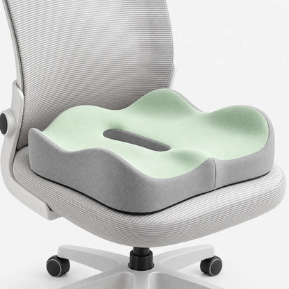 Ergonomic Memory Foam Seat Cushion for Office Chair and Car