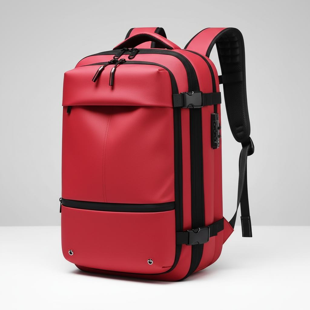 Vacuum Compression Backpack | Expandable Travel Bag