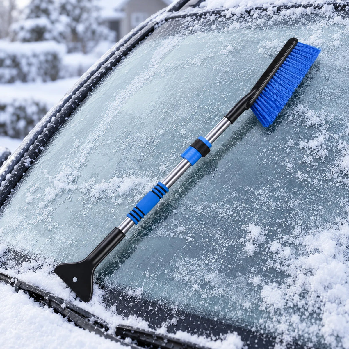 Extendable Car Snow Brush Scraper