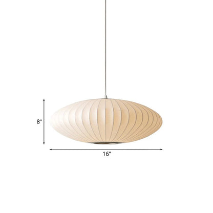 Fabric Shade Pendant Light Modern Interior Lighting | Varexon