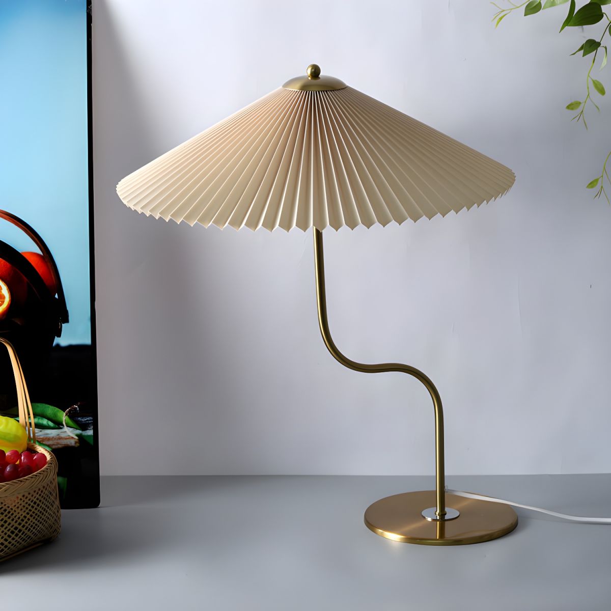 Fabric Shade Table Lamp Modern Colourful Design | Jelmoro