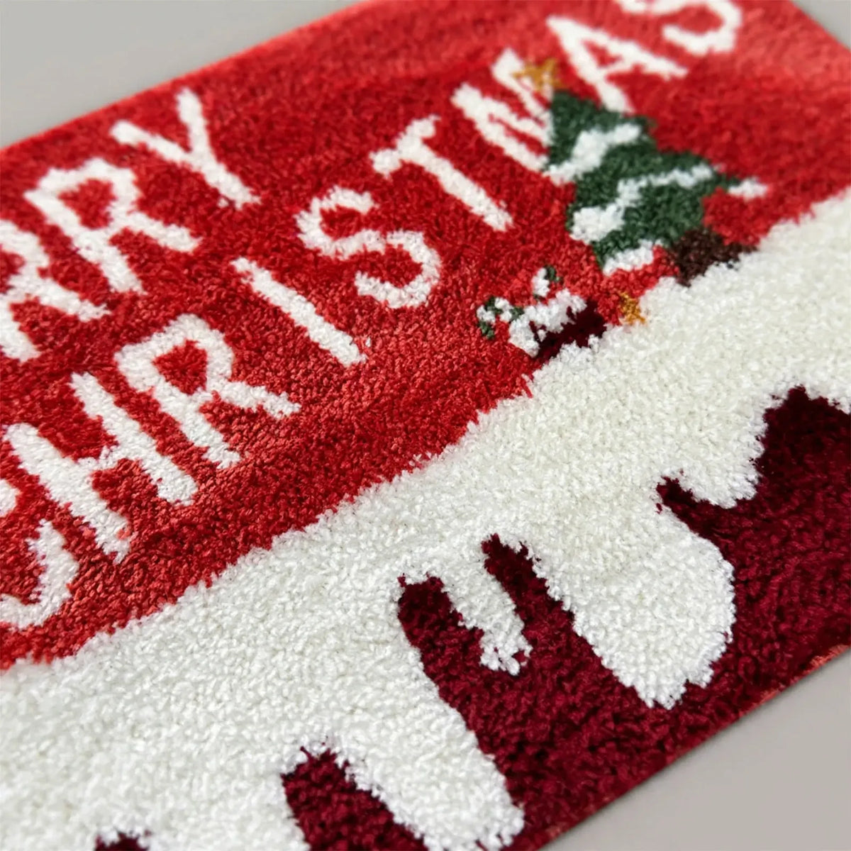 Festive Christmas Welcome Door Mat