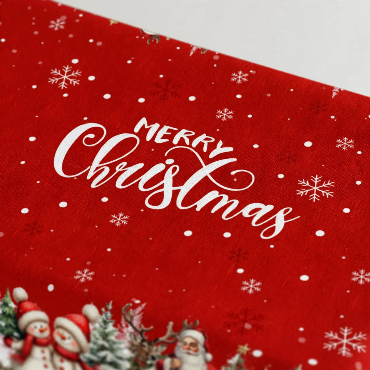 Festive Holiday Printed Dining Tablecloth