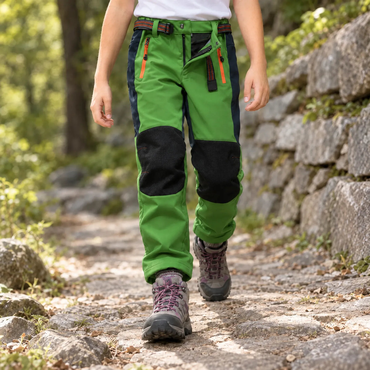 Fleece Lined Kids Snow Pants