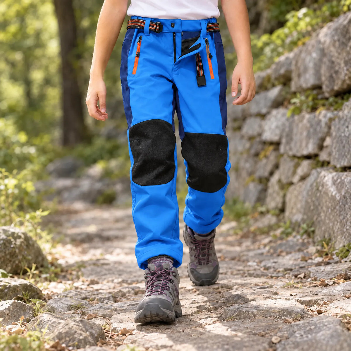 Fleece Lined Kids Snow Pants