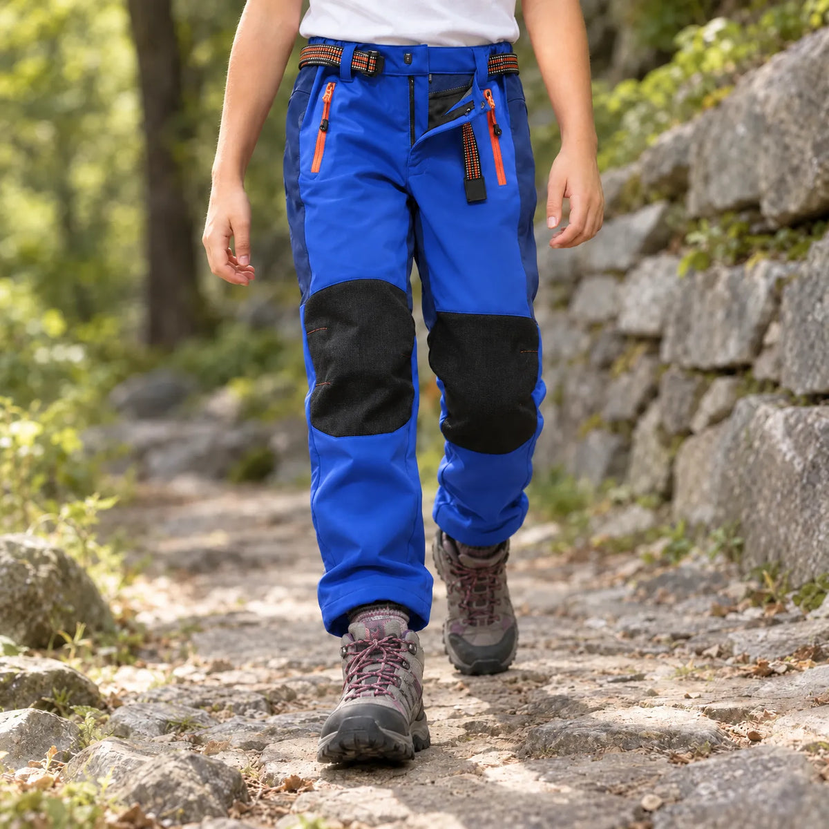 Fleece Lined Kids Snow Pants