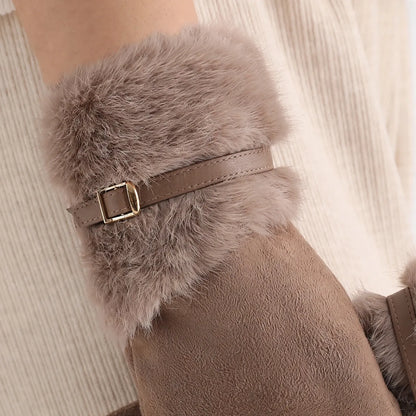 Fleece Lined Winter Gloves