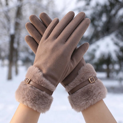 Fleece Lined Winter Gloves