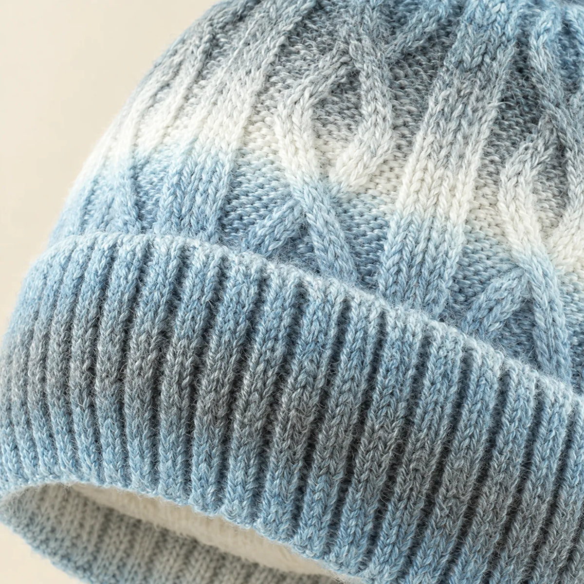 Fleece Lined Winter Knit Toque