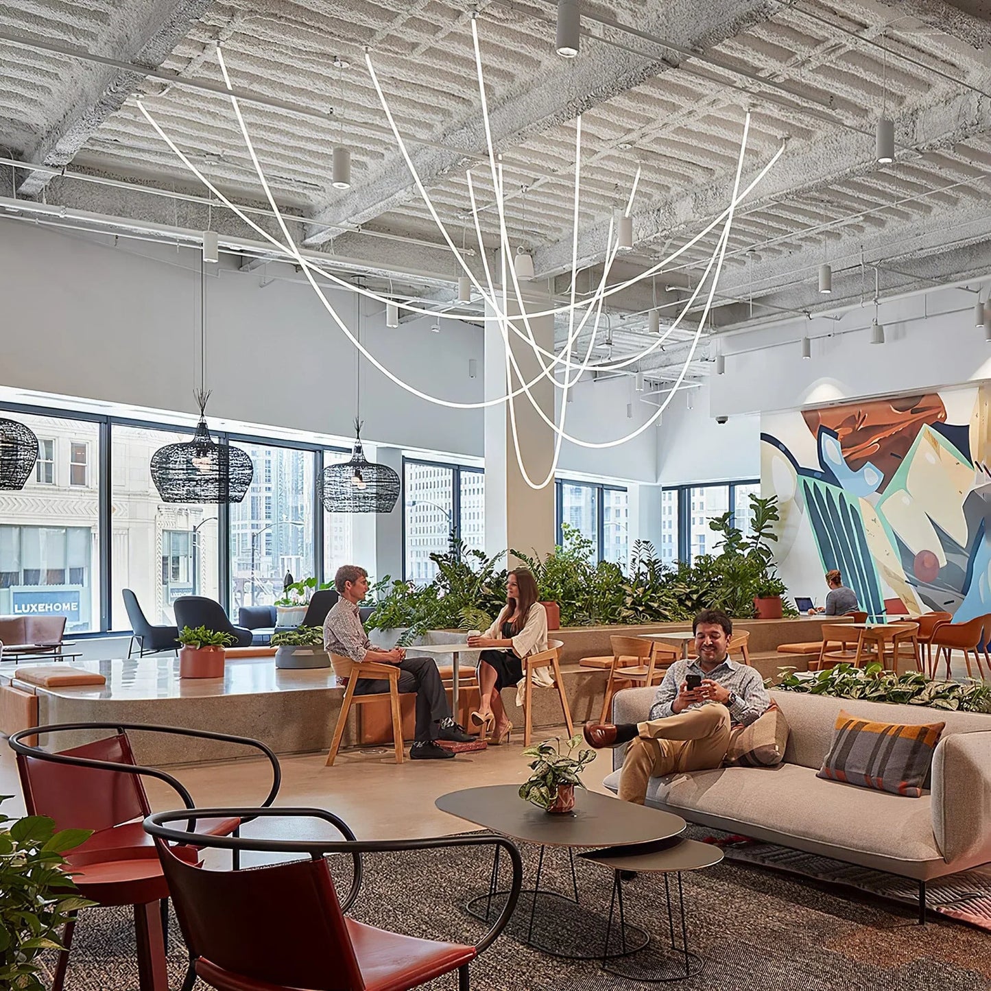 Flex LED Pendant Light for Modern Interior Spaces | Trevano