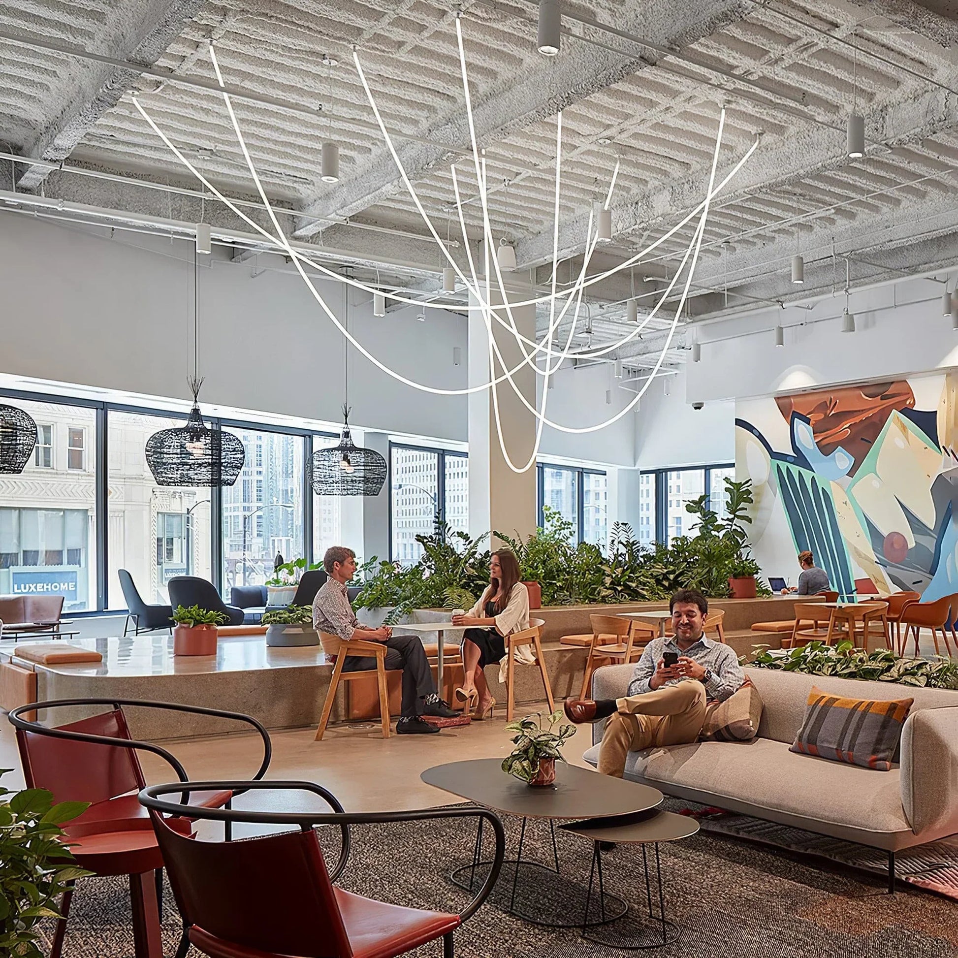 Flex LED Pendant Light for Modern Interior Spaces | Trevano