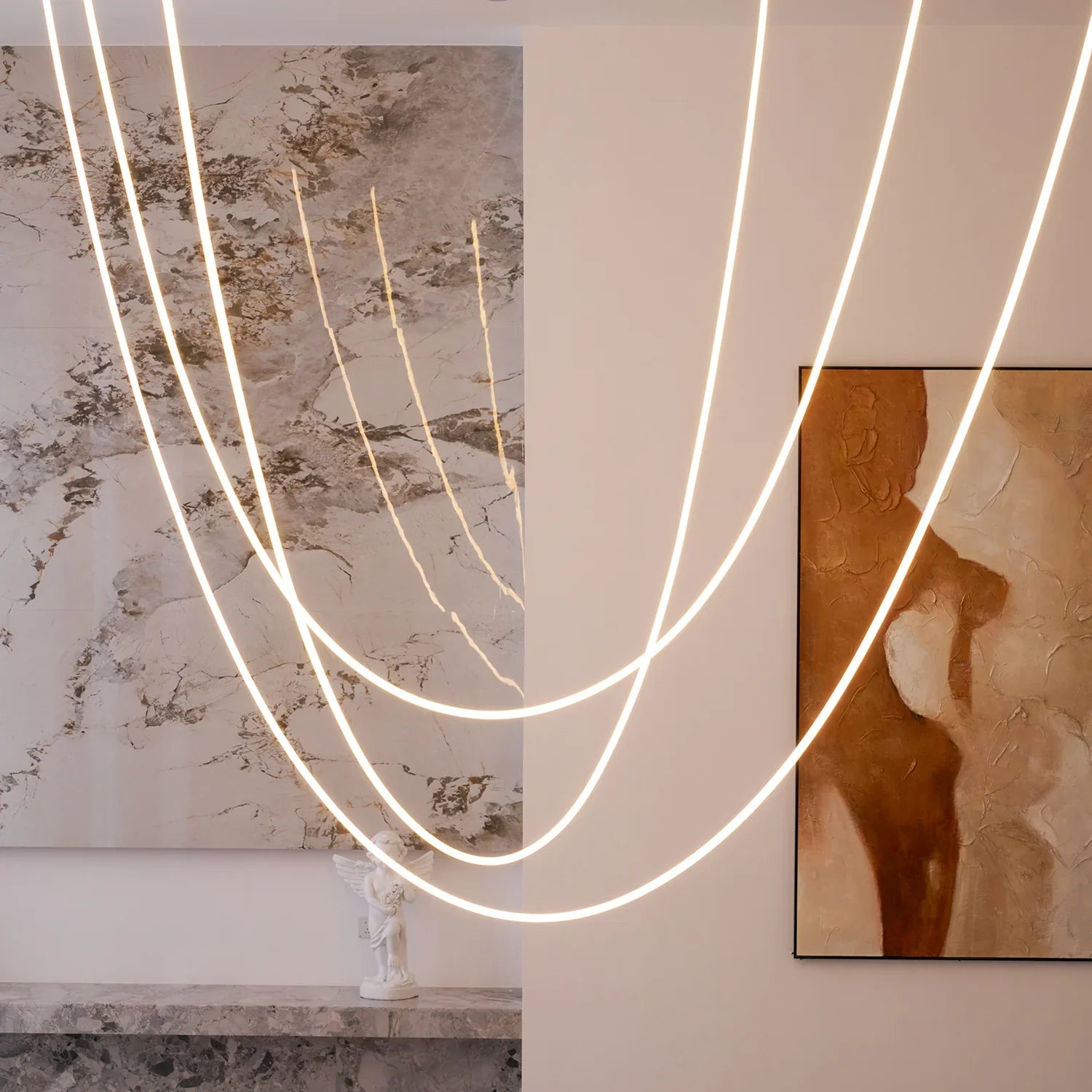 Flex LED Pendant Light for Modern Interior Spaces | Trevano