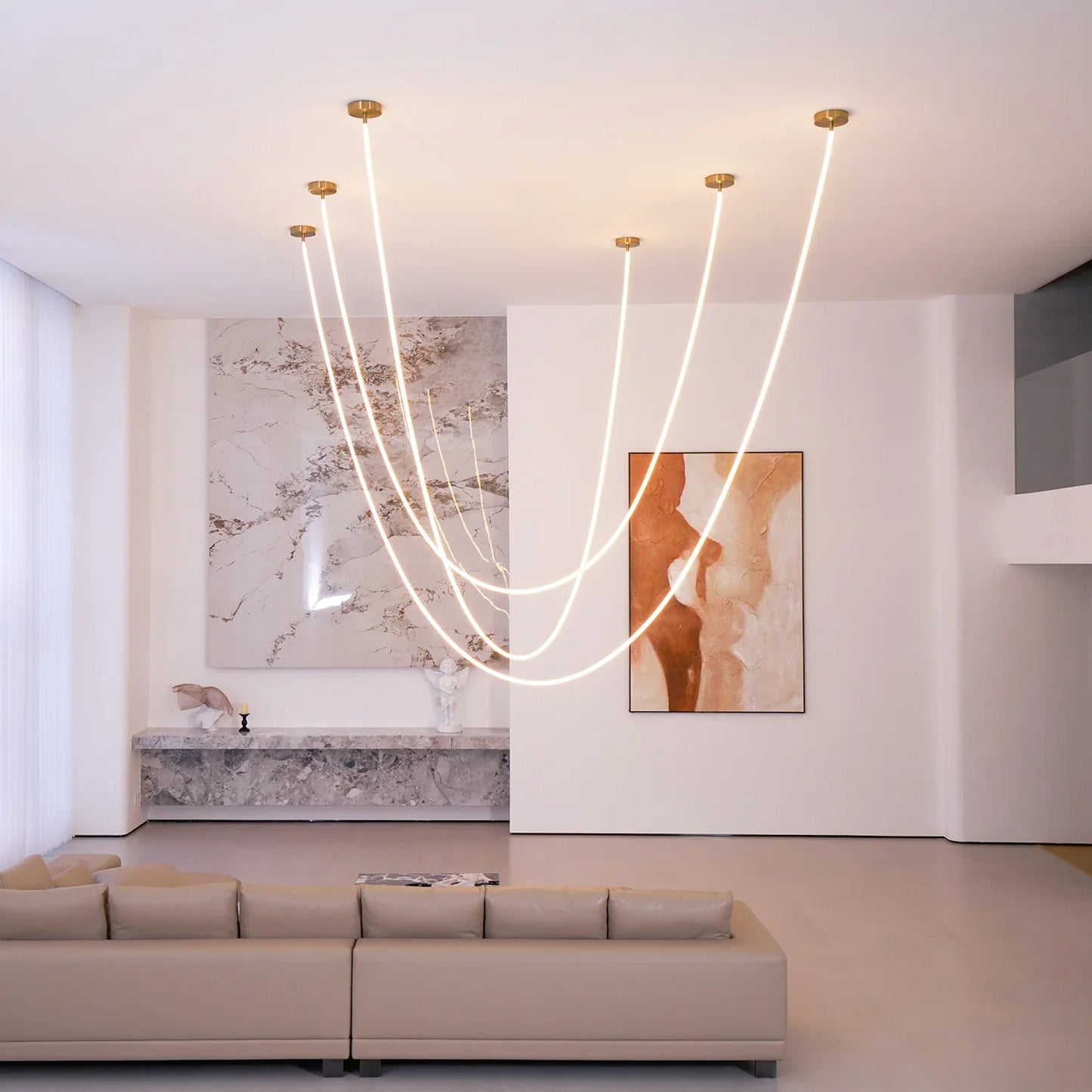 Flex LED Pendant Light for Modern Interior Spaces | Trevano