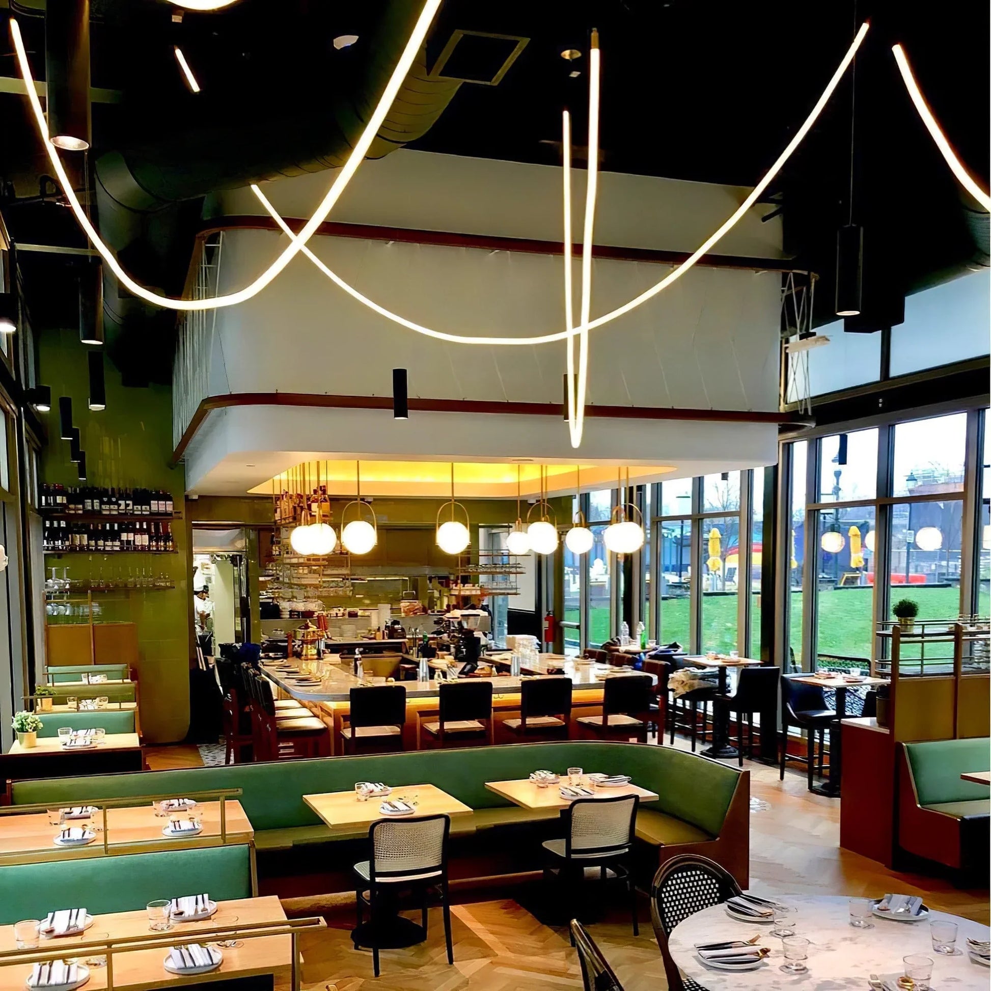 Flex LED Pendant Light for Modern Interior Spaces | Trevano