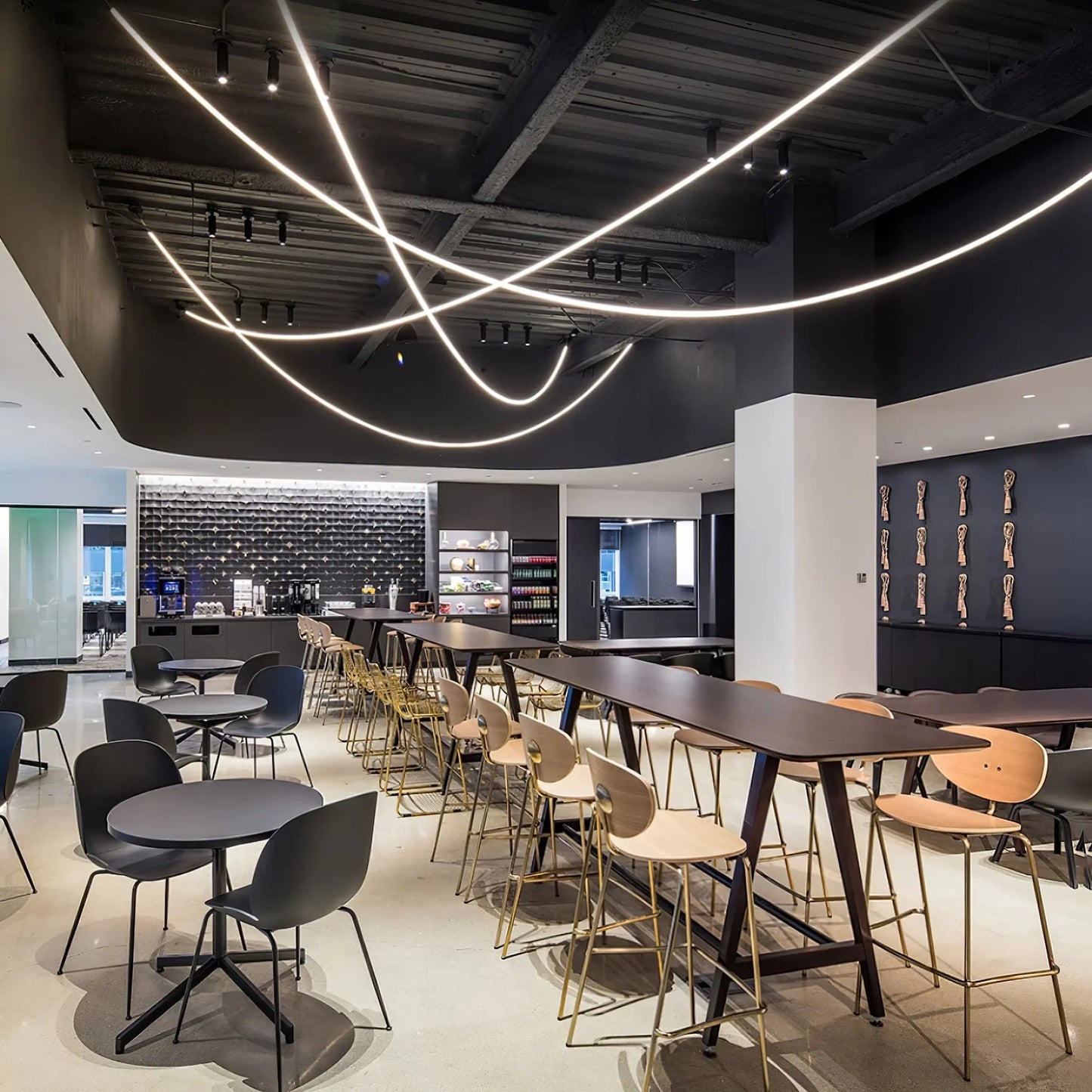 Flex LED Pendant Light for Modern Interior Spaces | Trevano