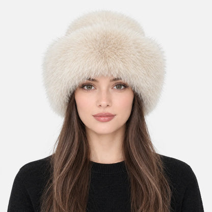 Fluffy Winter Bucket Hat For Women