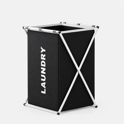 Foldable Fabric Laundry Sorter with Metal Frame
