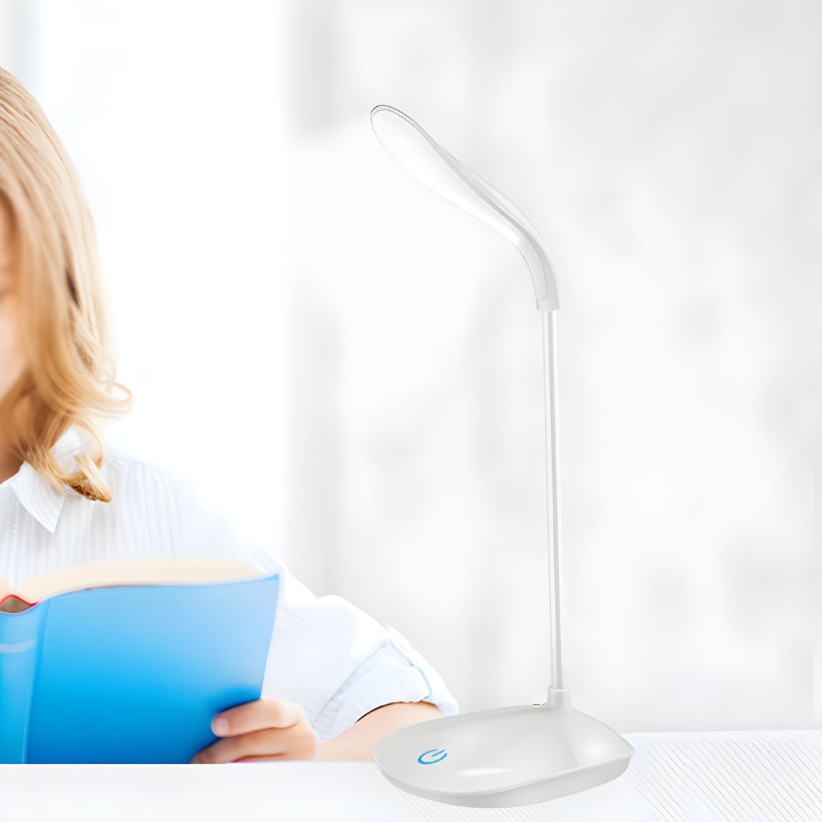 Foldable LED Table Lamp Nordic Macaron Style | Junvexa