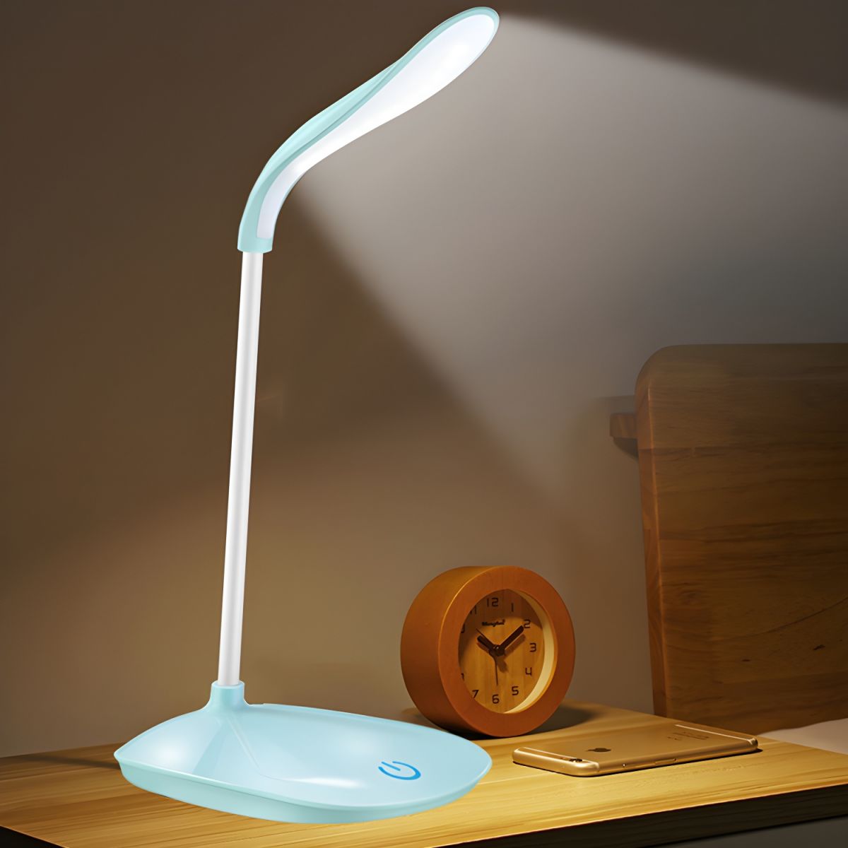 Foldable LED Table Lamp Nordic Macaron Style | Junvexa