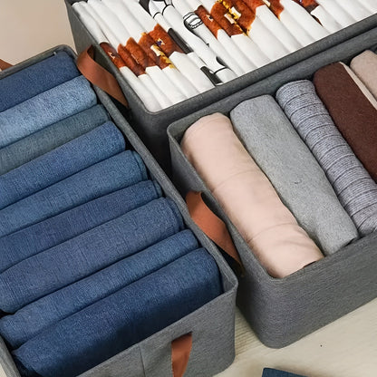 Foldable Storage Baskets Set of 3 | Versatile Organization 4