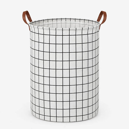 Folding Fabric Laundry Storage Basket