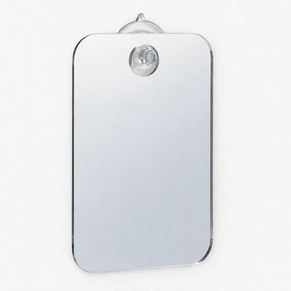 Frameless Vanity Mirror with Suction Cup Mount