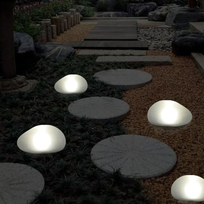 Frosted Solar Globe Ground Light for Outdoors | Glacira