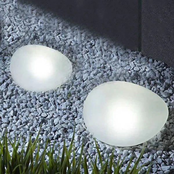 Frosted Solar Globe Ground Light for Outdoors | Glacira
