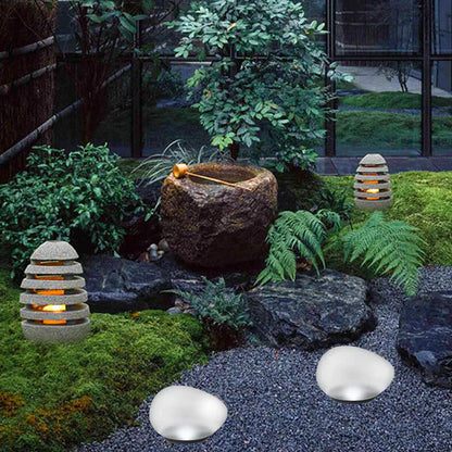 Frosted Solar Globe Ground Light for Outdoors | Glacira