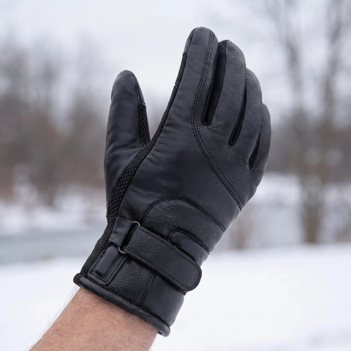 Full Finger Heated Winter Gloves
