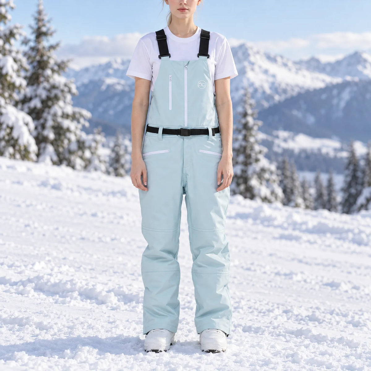 Full Length Snowboarding Bib Pants