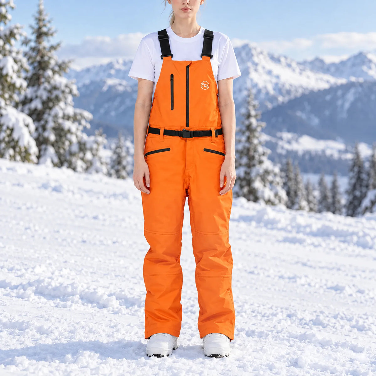 Full Length Snowboarding Bib Pants
