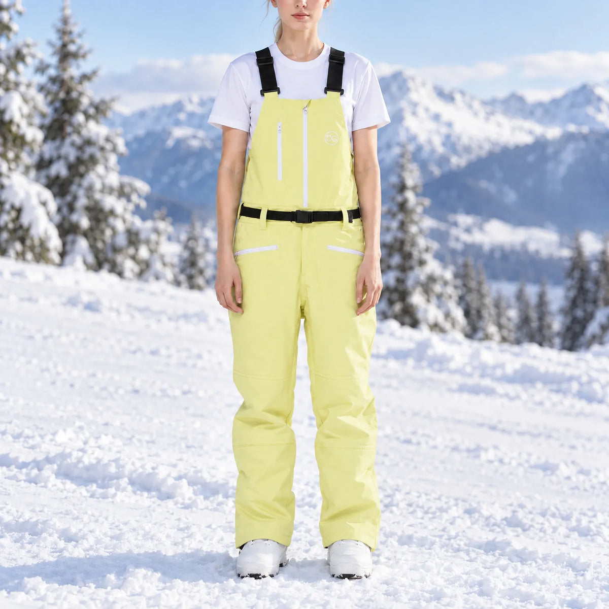 Full Length Snowboarding Bib Pants