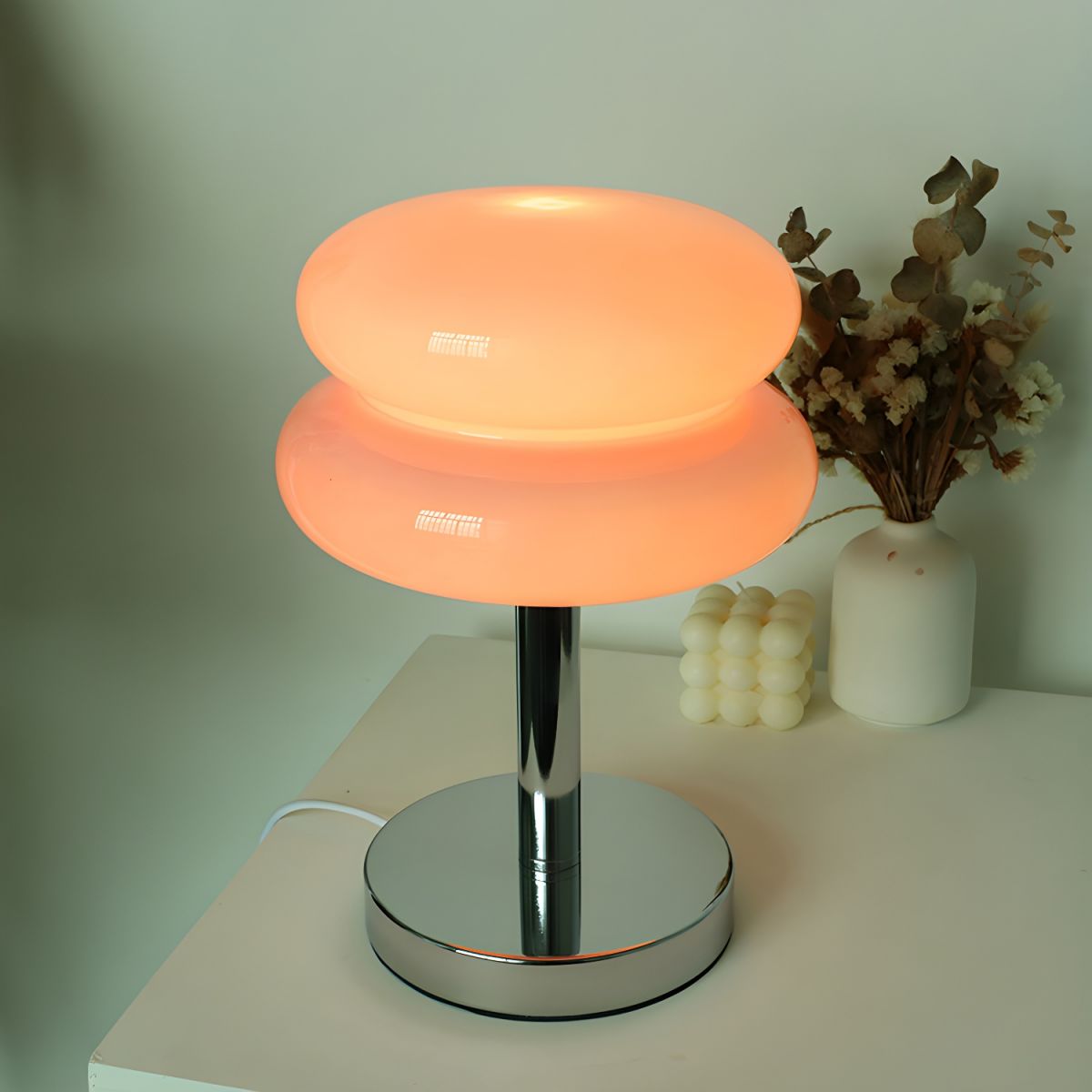 Glass Dome Table Lamp Modern Nordic Style | Dralven